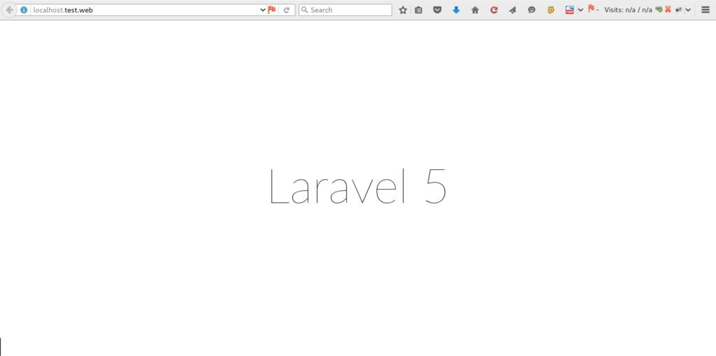 Installing Laravel 5
