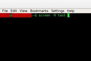 Using Screen in Linux via Command Line